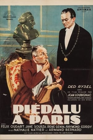 Poster Piédalu à Paris (1951)