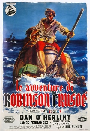 Poster Le avventure di Robinson Crusoe 1954