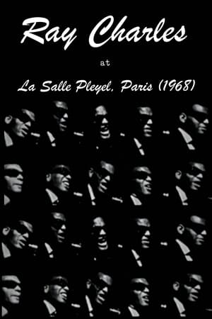 Poster Ray Charles - La Salle Pleyel, Paris (1968)