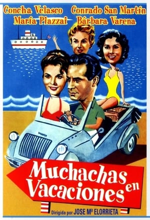 Poster Muchachas en vacaciones (1958)