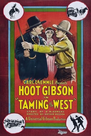 Poster Taming the West 1925