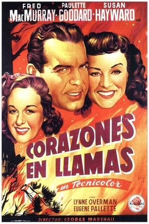 Poster Corazones en llamas 1942