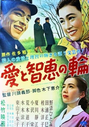 Poster Ai to chie no wa 1956