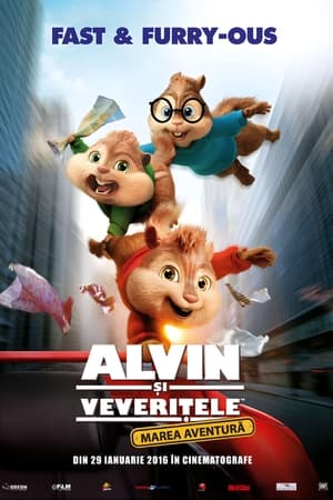 Poster Alvin și veverițele: Marea aventură 2015
