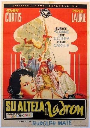 Poster Su alteza el ladrón 1951