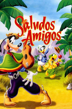 Poster Saludos amigos 1942