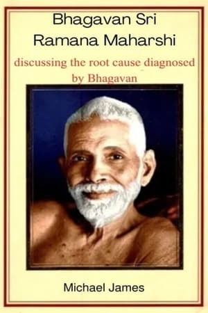 Poster Ramana Maharshi Foundation UK: Michael discussing the root cause diagnosed by Bhagavan (2017)