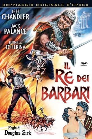 Poster Il re dei barbari 1954