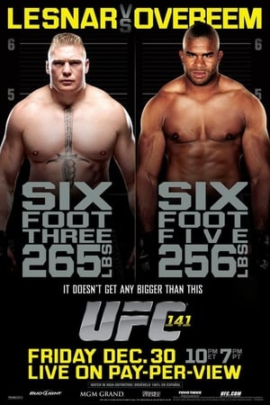 Poster UFC 141: Lesnar vs. Overeem 2011
