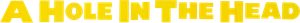 A Hole in the Head