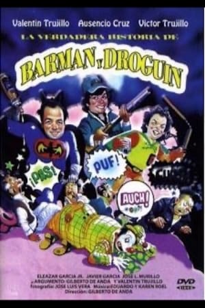Poster La verdadera historia de Barman y Droguin 1991