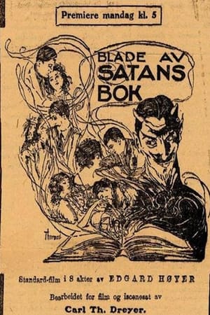 Poster Leaves from Satan's Book (1920)