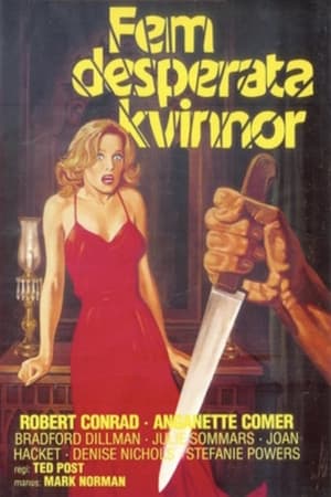 Poster Five Desperate Women 1971