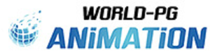 Logo da produtora WORLD-PG ANiMATiON