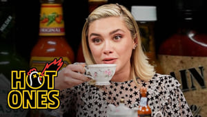 Image Florence Pugh Sweats from Her Eyebrows While Eating Spicy Wings