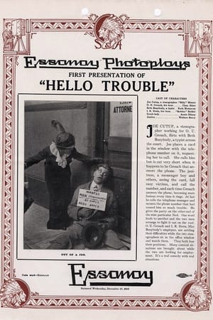 Poster Hello, Trouble 1913