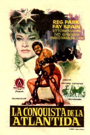 Poster La conquista de la Atlántida 1961