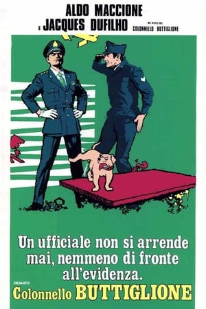 Poster Un ufficiale non si arrende mai nemmeno di fronte all'evidenza, firmato Colonnello Buttiglione 1973