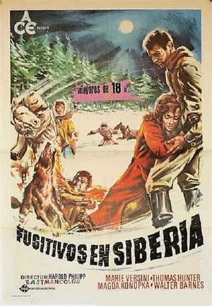 Poster Fugitivos en Siberia 1967