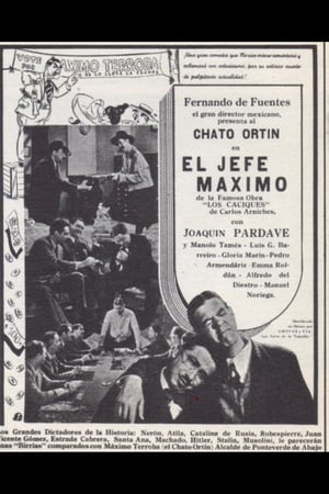 Poster El jefe máximo 1940