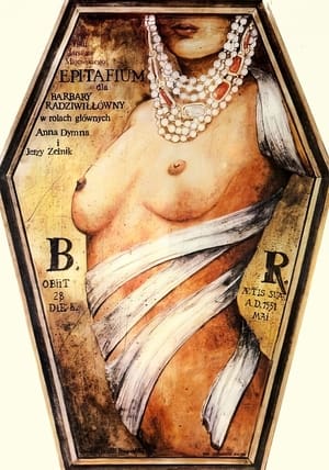 Poster Barbara királyné sírfelirata 1983