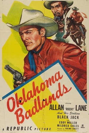 Poster Oklahoma Badlands 1948