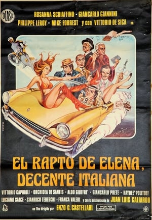 Poster El rapto de Elena, la decente italiana 1972