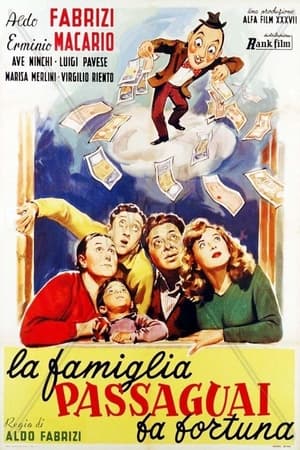 Poster La famiglia Passaguai fa fortuna 1952