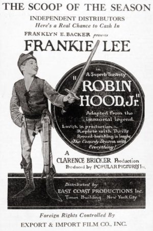 Poster Robin Hood Jr (1923)