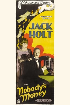 Poster Nobody's Money 1923