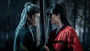 Realm's Night Rain Dreamlike