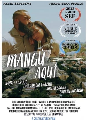 Poster Mangú Aquí (2023)