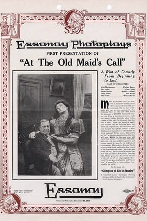 Poster At the Old Maid's Call 1913