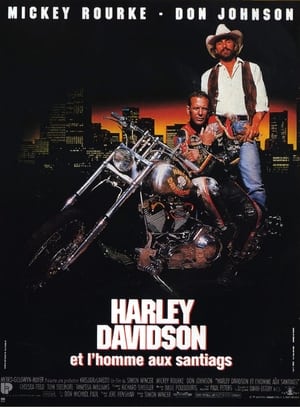 Poster Harley Davidson et l'homme aux santiags 1991