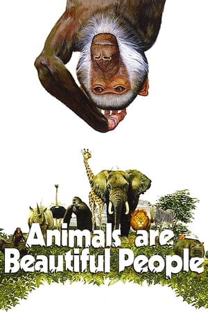 Poster Los animales son gente maravillosa 1974