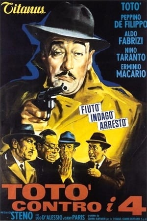 Poster Totò vs the Four 1963