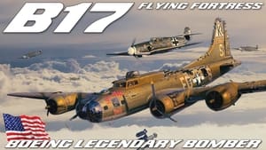 B-17 Flying Fortress: The workhorse of the American mighty bomber force.