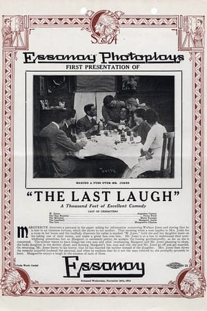 Poster The Last Laugh (1913)