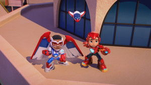 Still from An Iron Friends Christmas