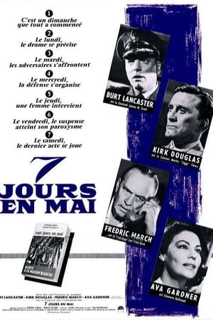 Poster Sept Jours en mai 1964