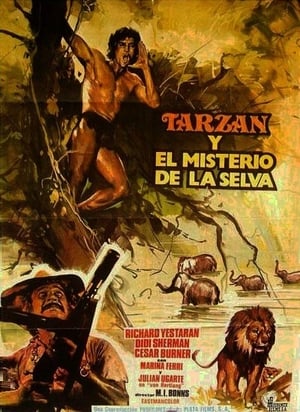 Poster Tarzan y el misterio de la selva 1973