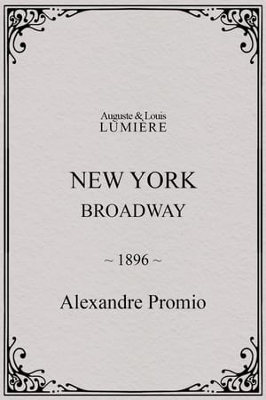 Poster New York, Broadway (1896)