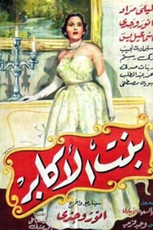 Poster بنت الأكابر 1953