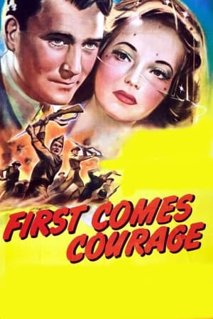 Poster First Comes Courage (1943)