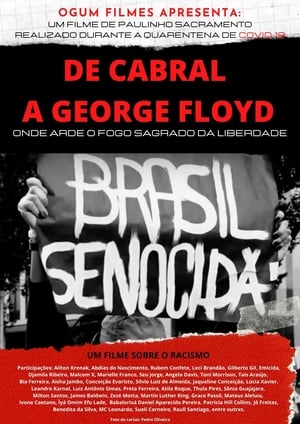 Poster di De Cabral a George Floyd: Onde Arde o Fogo Sagrado da Liberdade