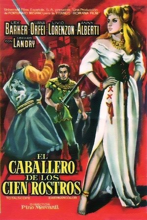 Poster El caballero de los cien rostros 1960