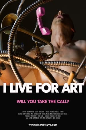 Poster I live for art (2014)