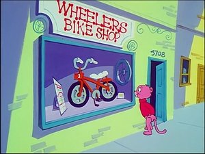 Pink Panther and Sons Spinning Wheels