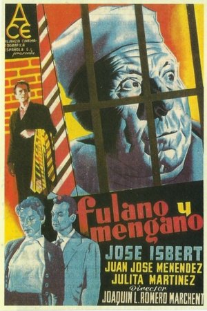 Poster Fulano y Mengano 1957