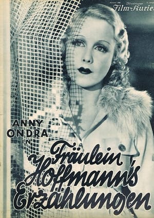 Poster Fräulein Hoffmanns Erzählungen 1933